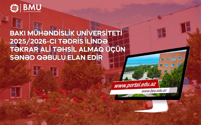BMU-da 39 ixtisas üzrə təkrarali təhsil almaq imkanı